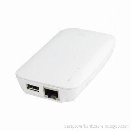High-quality Powerful Class A Lithium-ion Battery 6,600mAh Power Bank with Blue LED Display